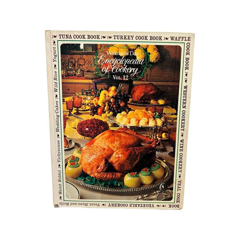 Vintage Coffee Table Cook Book Vol 12 Womens Day